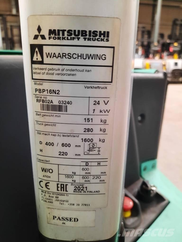 Mitsubishi PBP16N2 Low lifter
