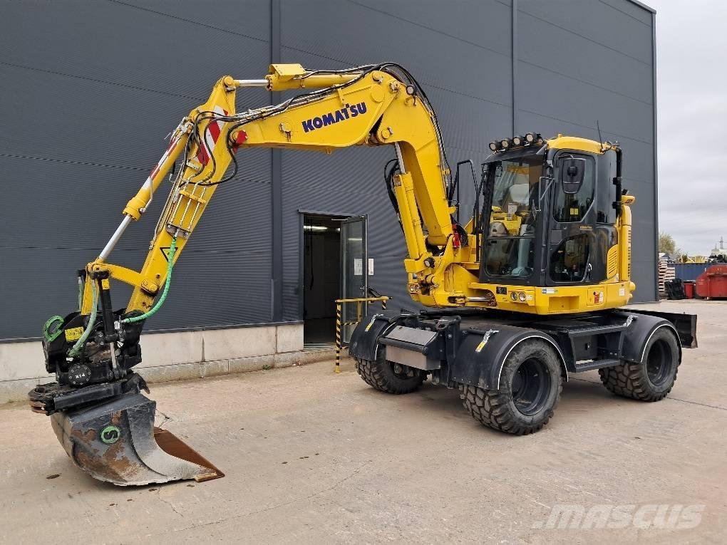 Komatsu PW138MR-11E0 Wheeled Excavators