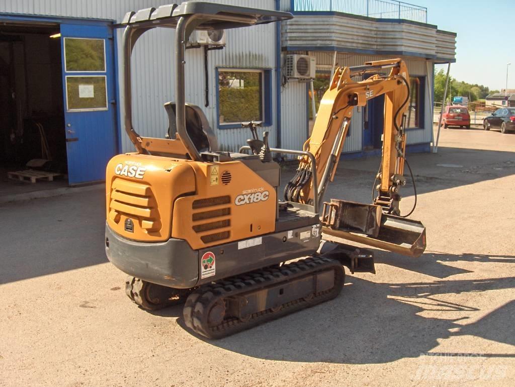 CASE CX 18 Mini Excavators <7t (Mini Diggers)