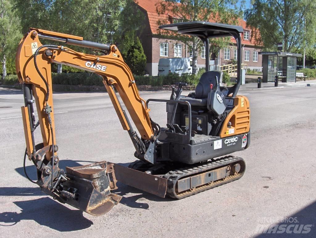 CASE CX 18 Mini Excavators <7t (Mini Diggers)