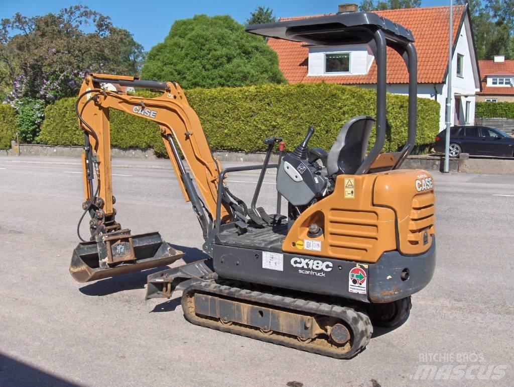 CASE CX 18 Mini Excavators <7t (Mini Diggers)
