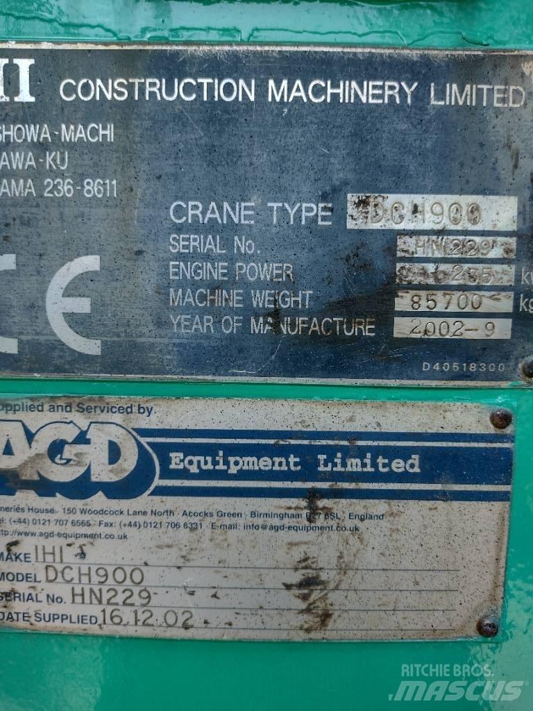 IHI DCH900 Crawler Cranes