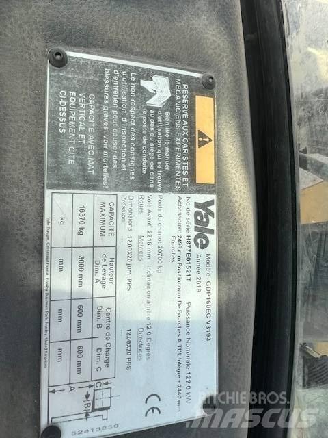 Yale GDP 160 EC Diesel Forklifts