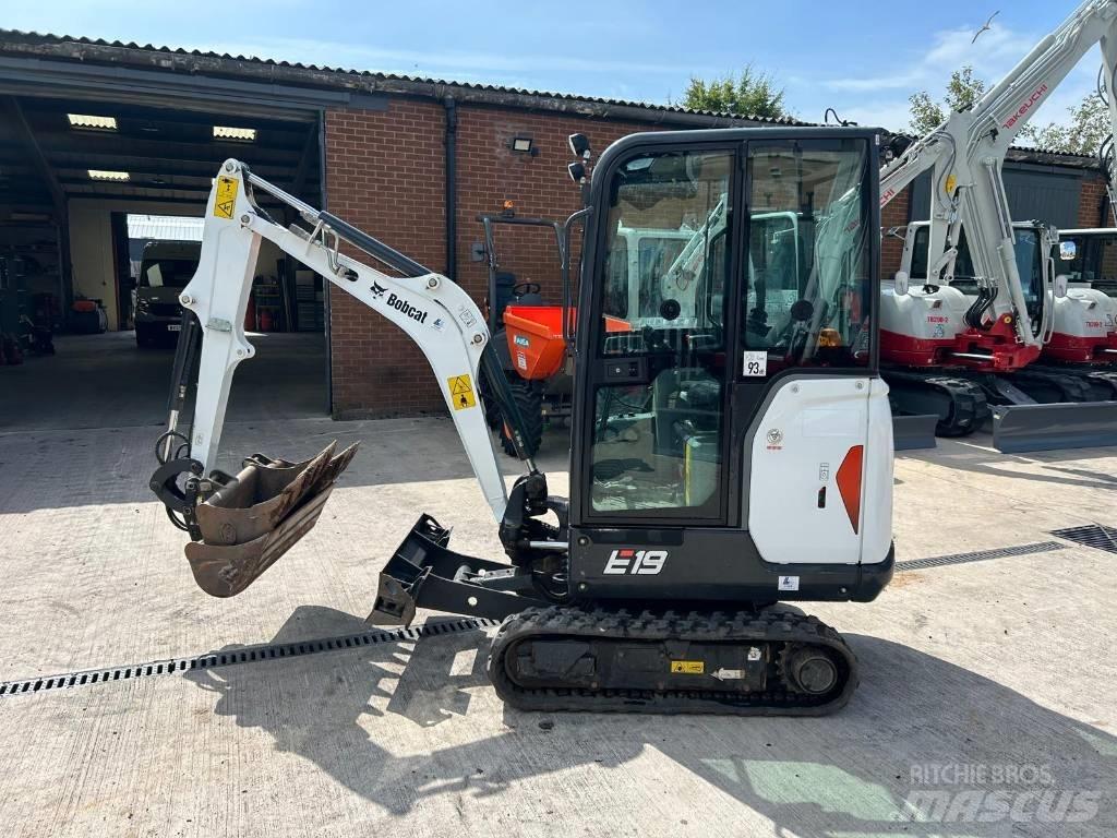 Bobcat E 19 Mini Excavators <7t (Mini Diggers)