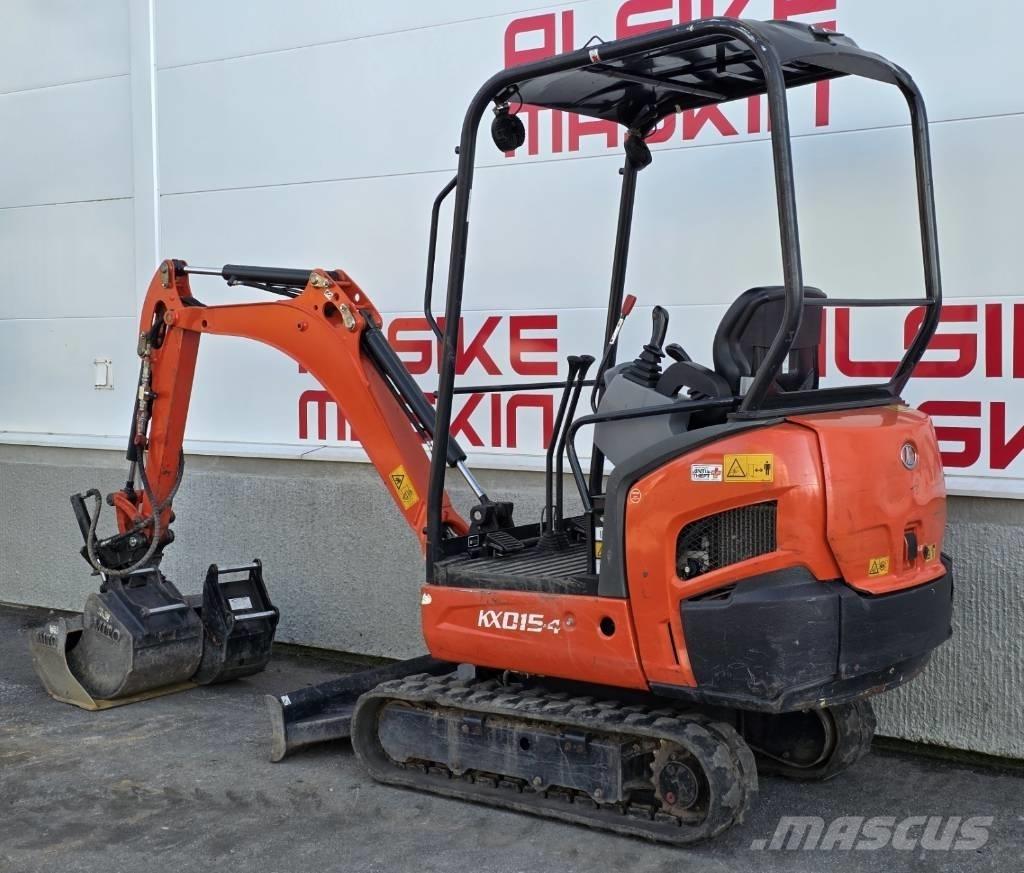 Kubota KX 015-4 Mini Excavators <7t (Mini Diggers)