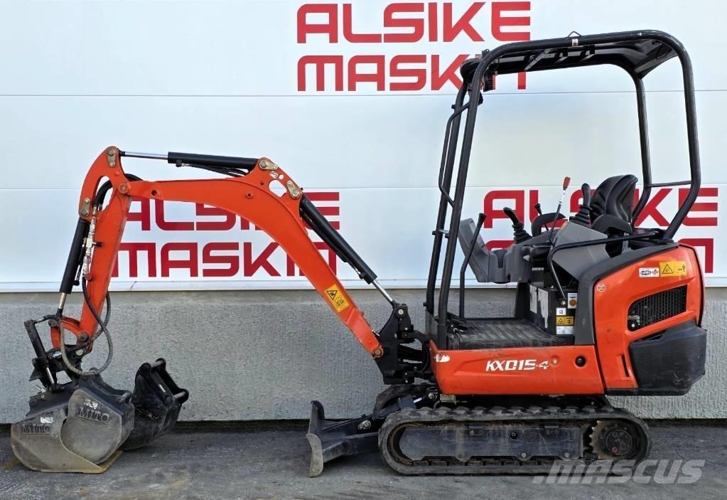 Kubota KX 015-4 Mini Excavators <7t (Mini Diggers)