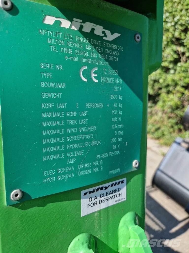 Niftylift HR12NDE Articulated boom lifts