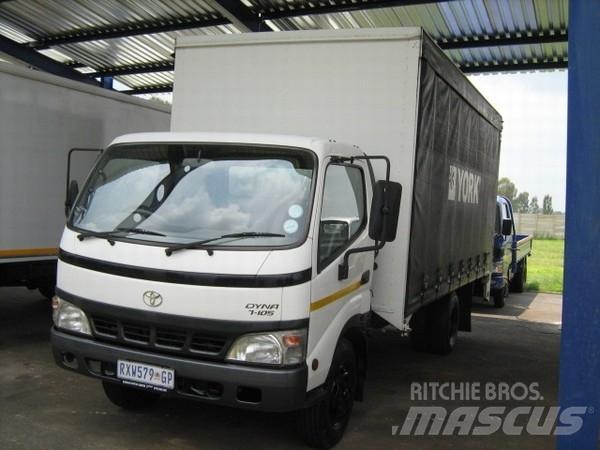 Toyota Dyna 7105 Curtain Side Trucks