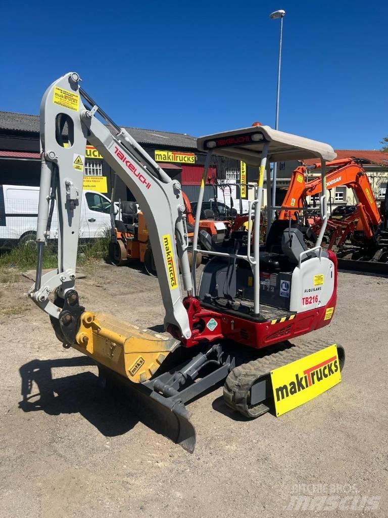 Takeuchi TB216 Mini Excavators <7t (Mini Diggers)