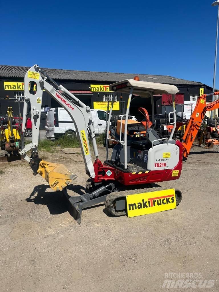 Takeuchi TB216 Mini Excavators <7t (Mini Diggers)
