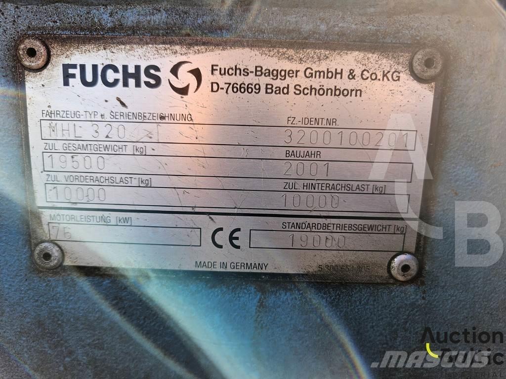 Fuchs MHL 320 Wheeled Excavators