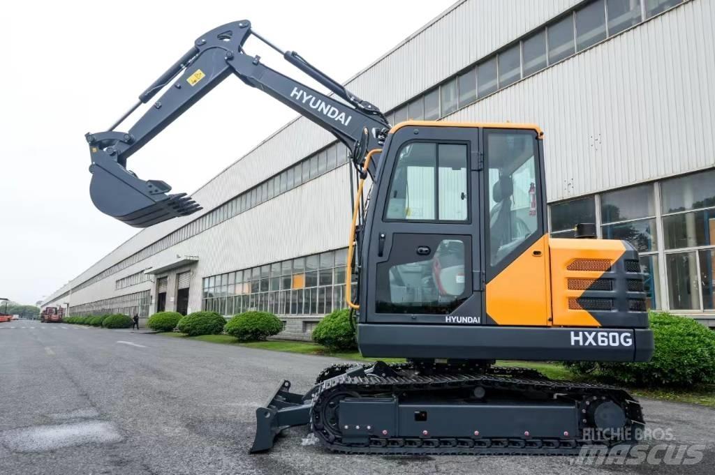 Hyundai HX 60 Wheeled Excavators