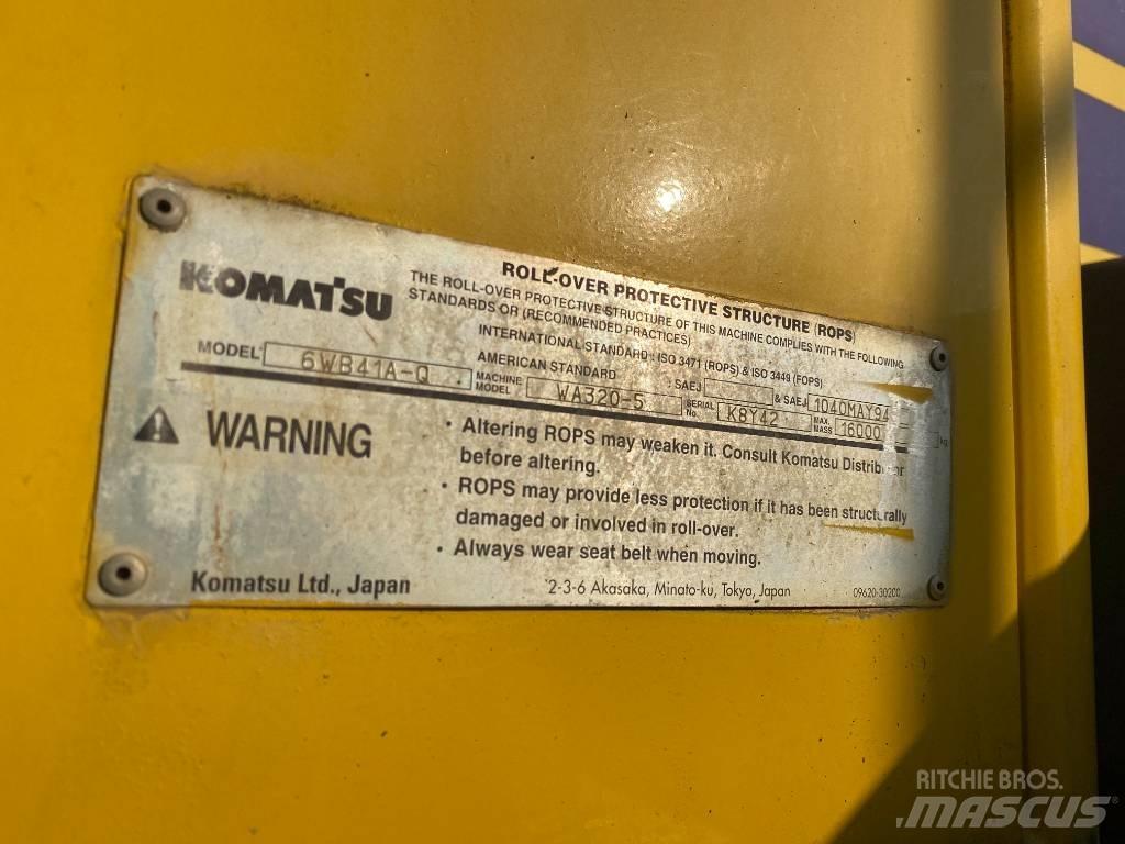 Komatsu WA 320-5 Wheel Loaders