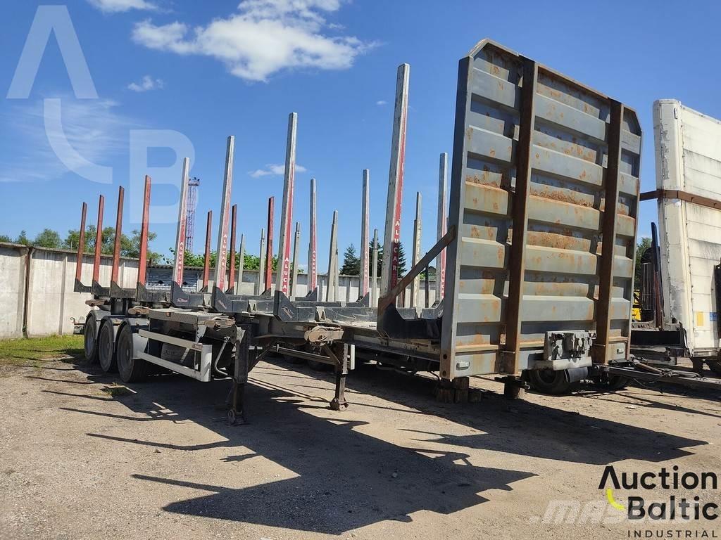  Trailis D 651 Logging semi-trailers