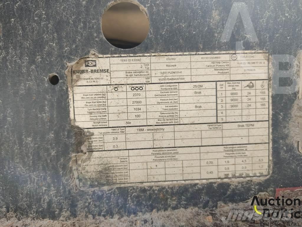  Trailis D 651 Logging semi-trailers