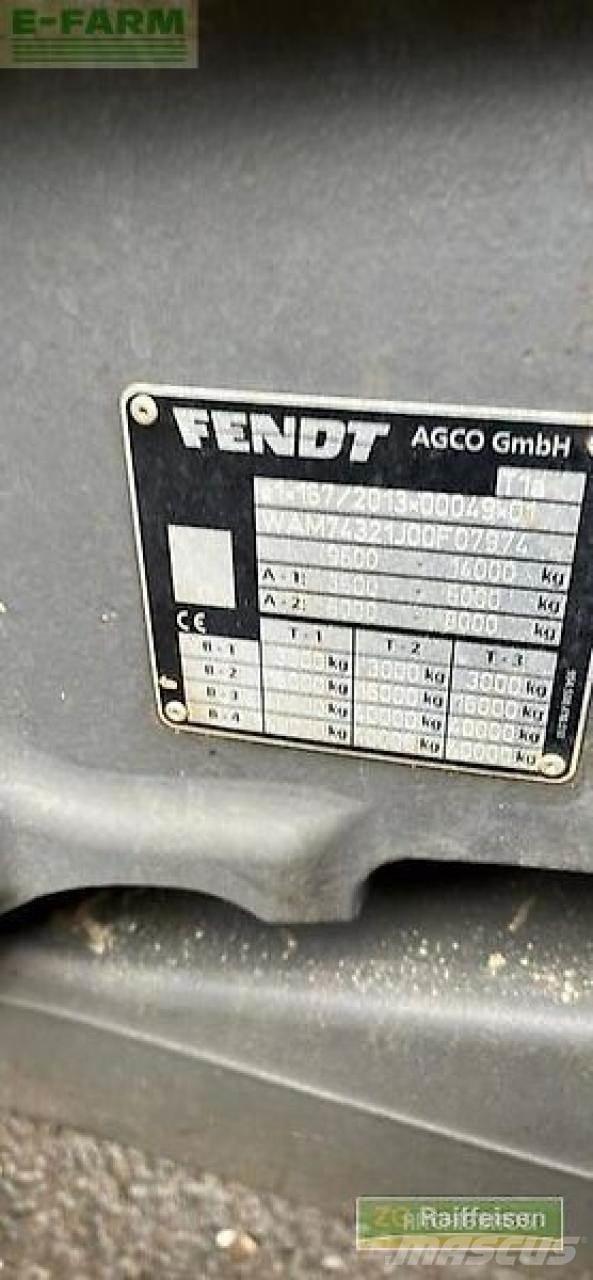 Fendt 724 vario Tractors