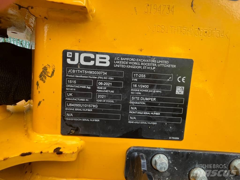 JCB 1T 2S5 Site Dumpers