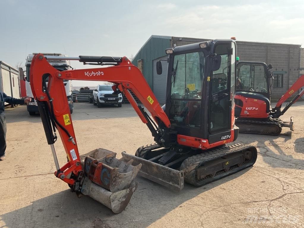 Kubota U27-4 Mini Excavators <7t (Mini Diggers)