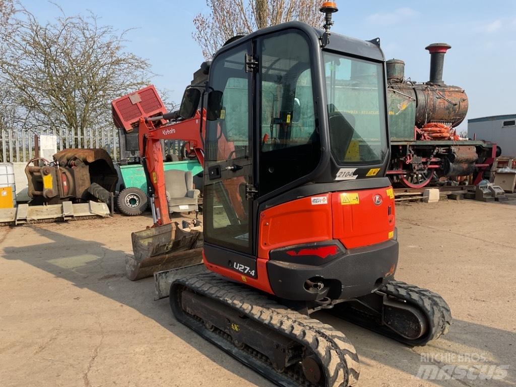 Kubota U27-4 Mini Excavators <7t (Mini Diggers)
