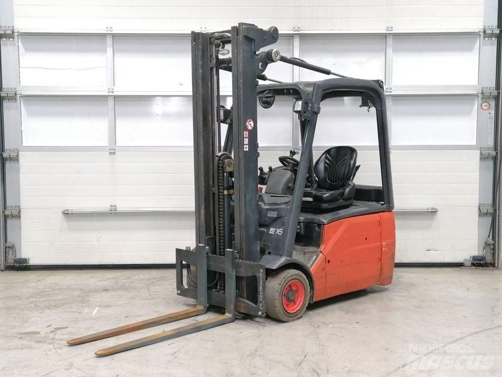 Linde E16-01 Electric Forklifts