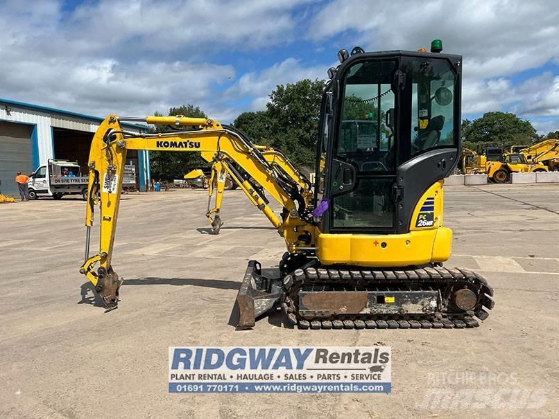 Komatsu PC 26 MR Mini Excavators <7t (Mini Diggers)