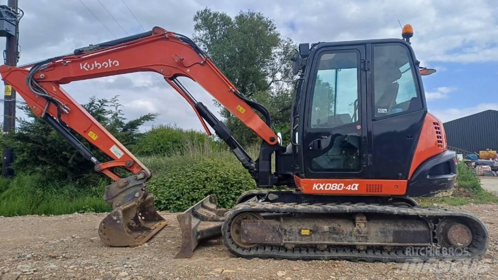 Kubota KX 080-4 Mini excavators  7t - 12t