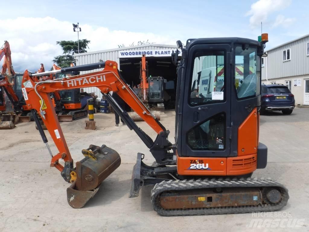 Hitachi ZX 26 U-6 Mini Excavators <7t (Mini Diggers)