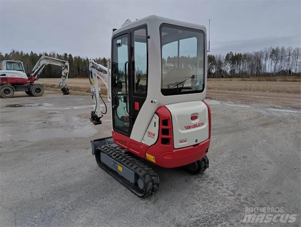 Takeuchi TB 216 Mini Excavators <7t (Mini Diggers)