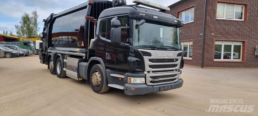 Scania P340 Gas Garbage Trucks / Recycling Trucks