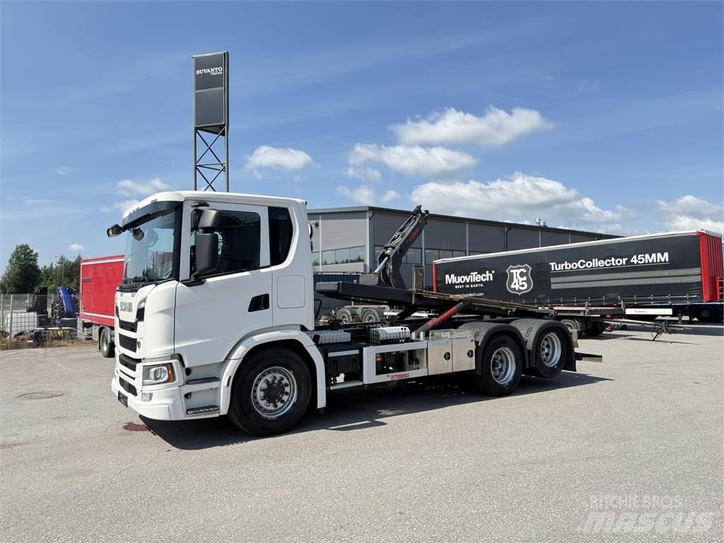 Scania G500 6X2 Hook lift trucks