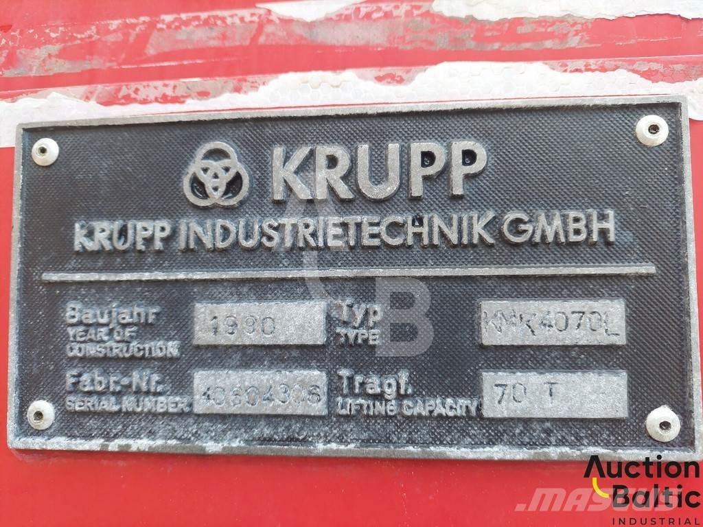 Krupp 4070L Boom / Crane / Bucket Trucks