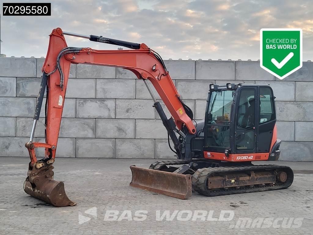 Kubota KX080-4a Mini Excavators <7t (Mini Diggers)