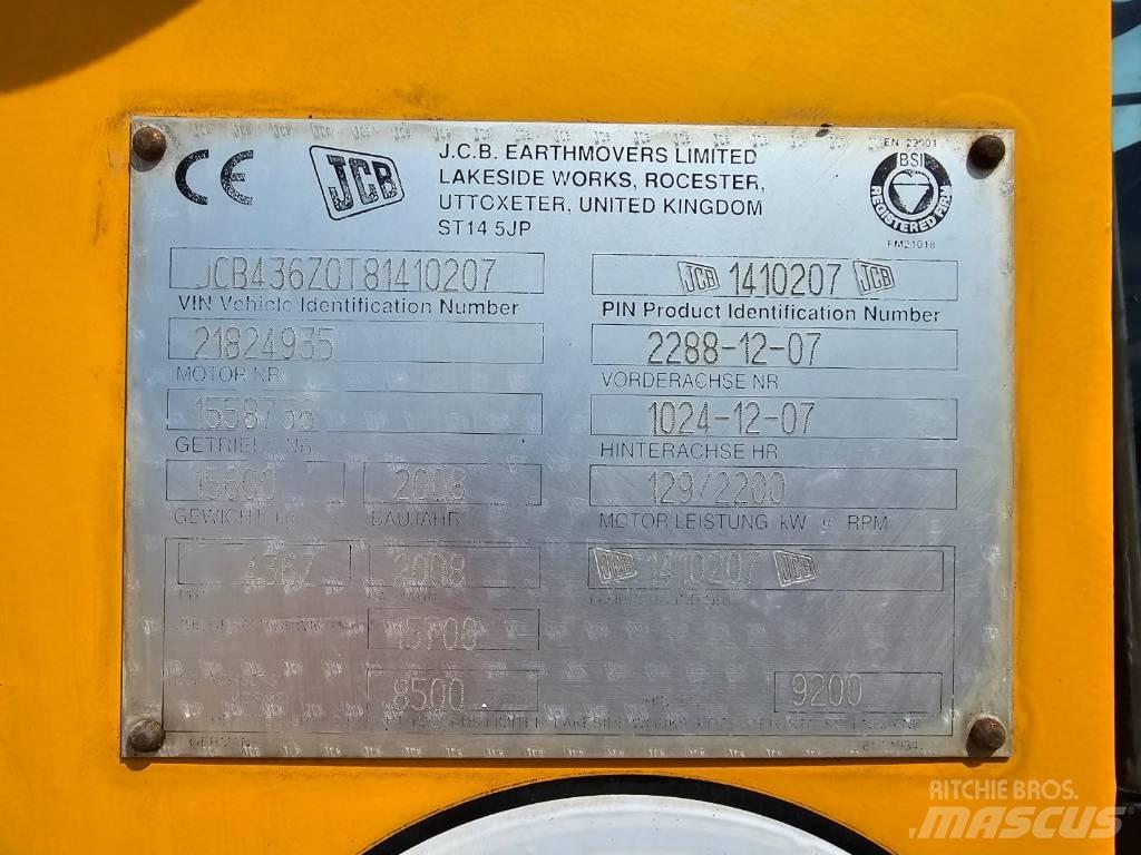 JCB 436 ZX Wheel Loaders