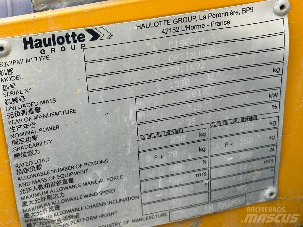 Haulotte OPTIMUM 8 Scissor Lifts