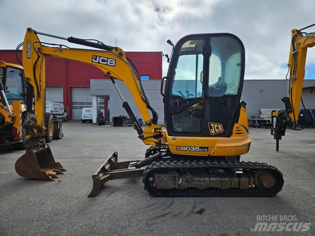JCB 8035 Mini Excavators <7t (Mini Diggers)