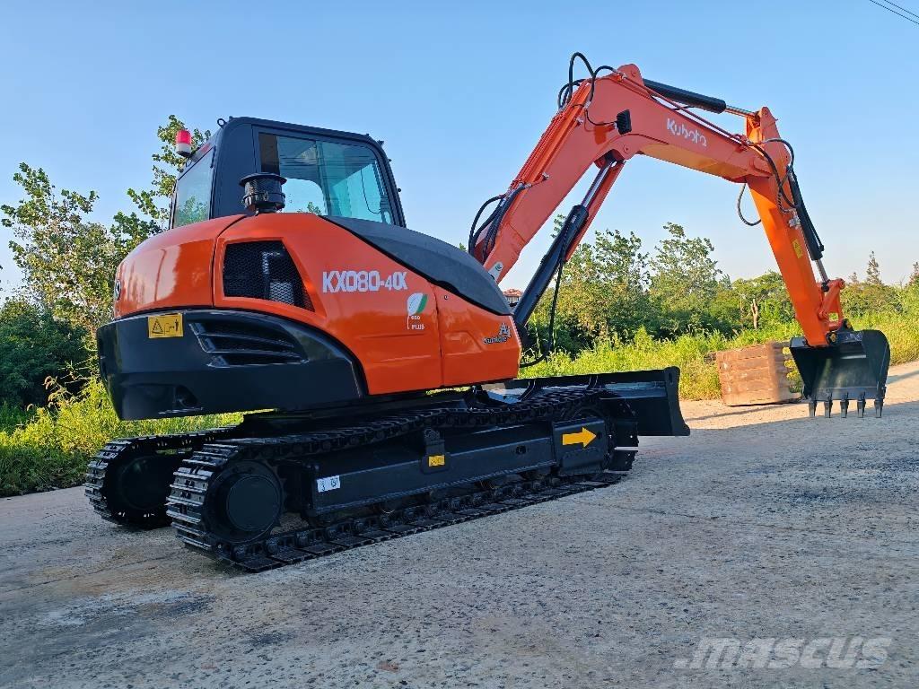 Kubota KX 080-4 CX Mini excavators  7t - 12t