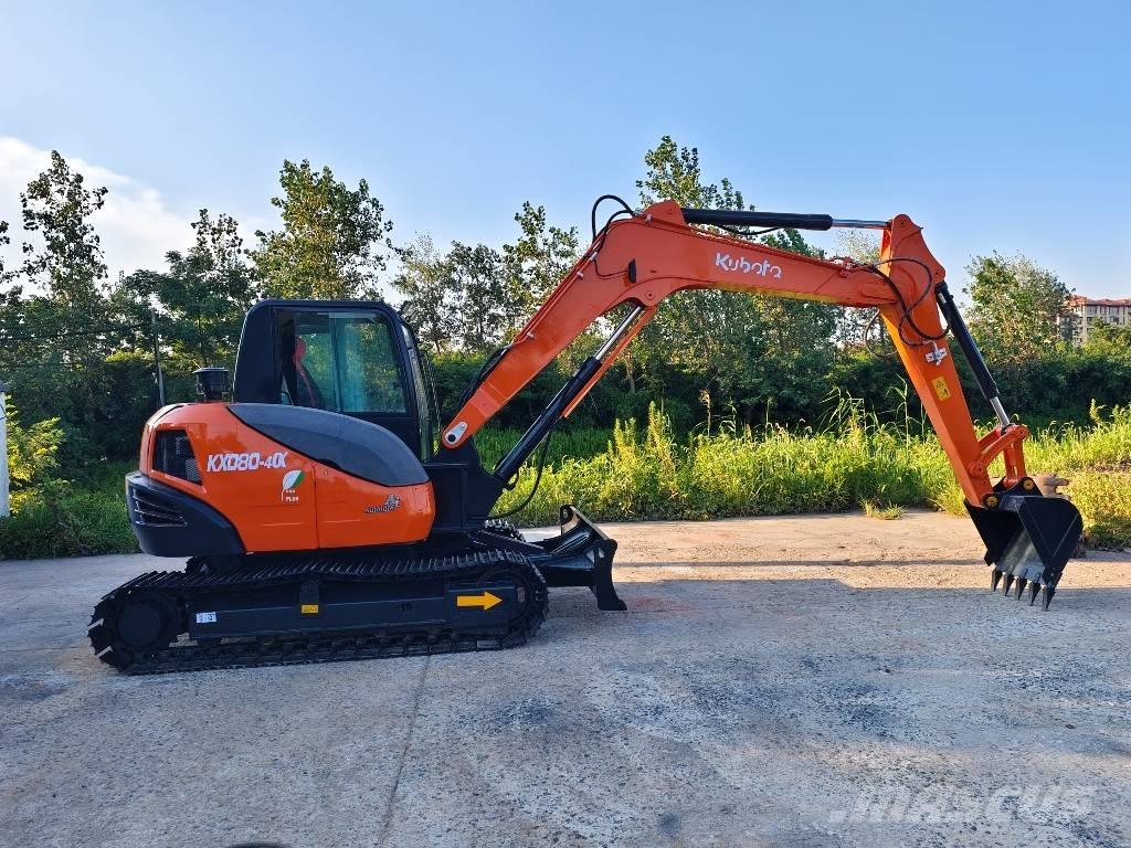 Kubota KX 080-4 CX Mini excavators  7t - 12t