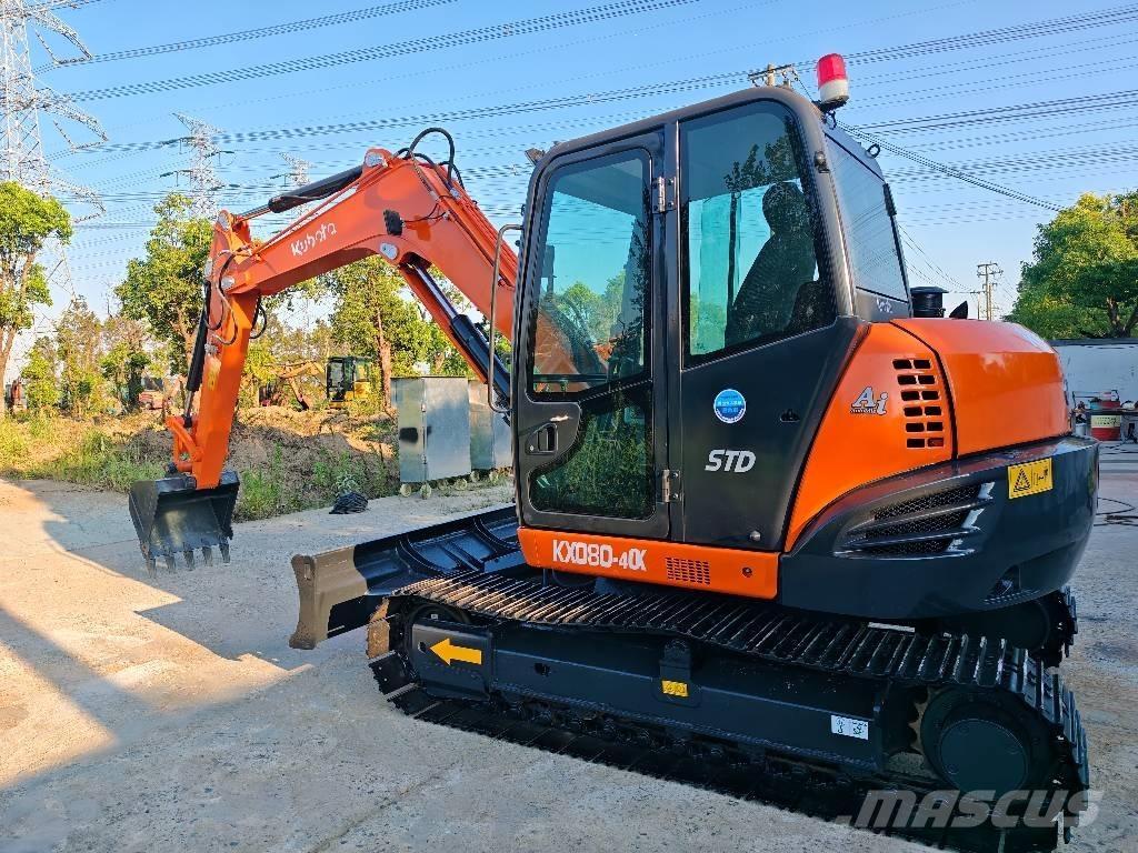 Kubota KX 080-4 CX Mini excavators  7t - 12t