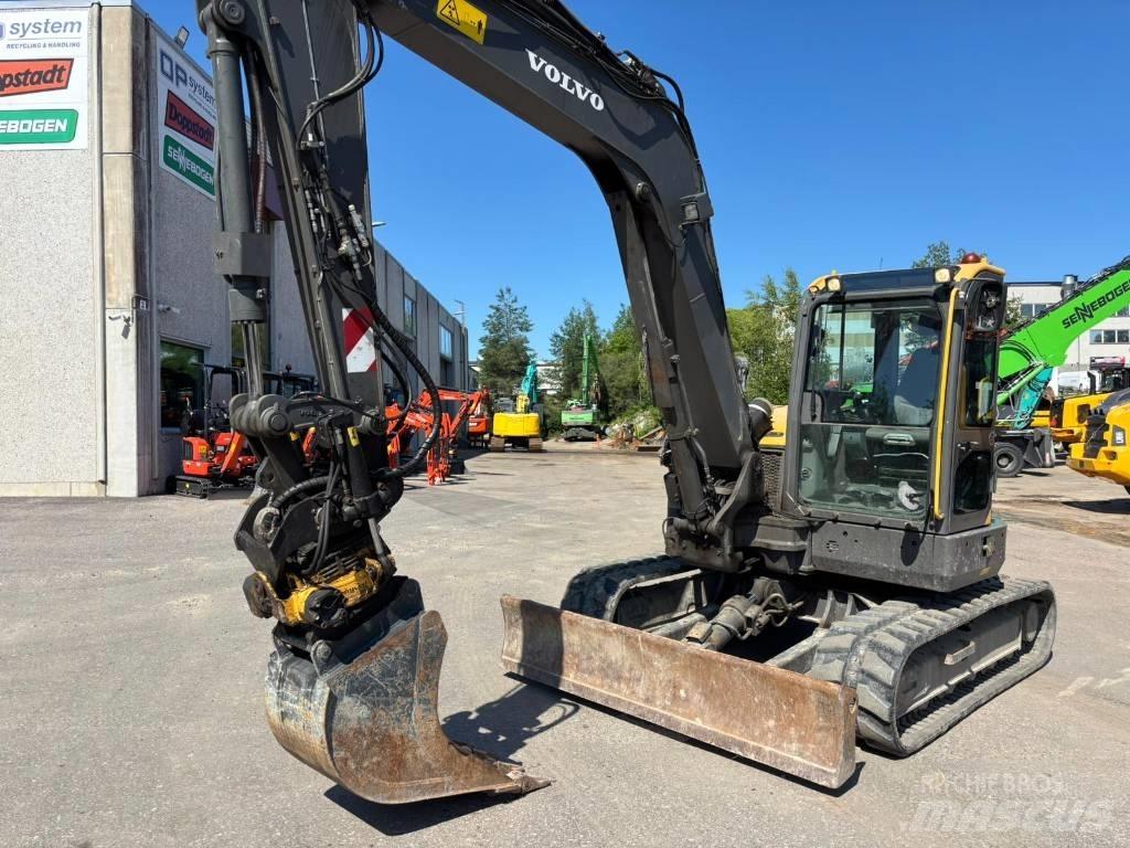 Volvo ECR88D Mini excavators  7t - 12t