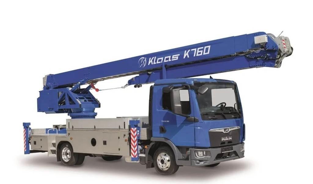 Klaas K760 RSX Mobile and all terrain cranes