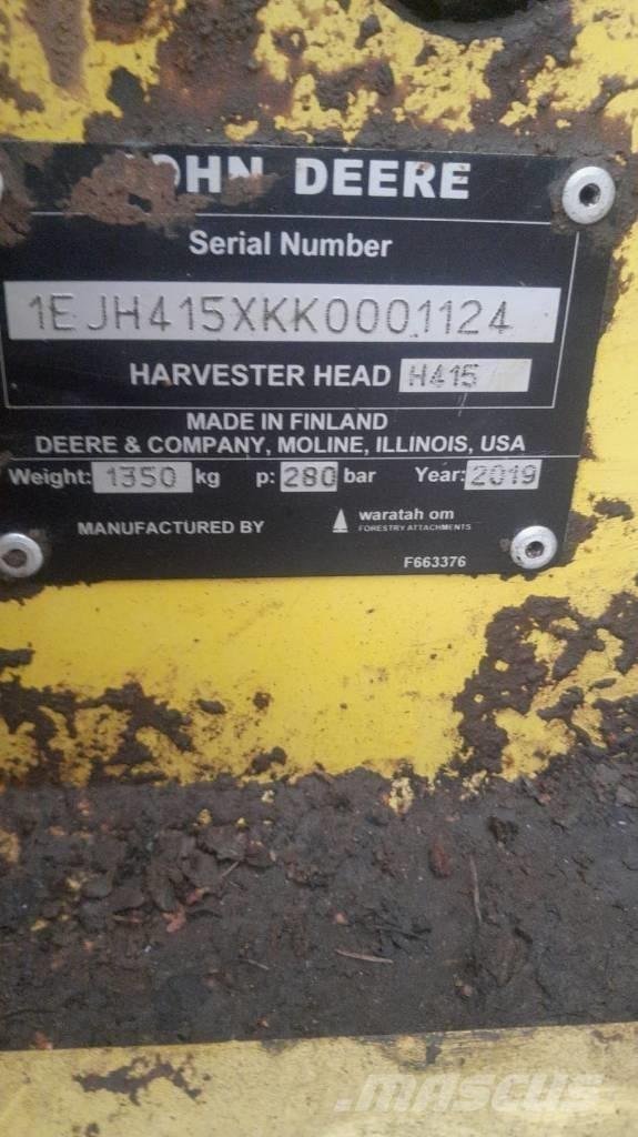 John Deere 1270 E Harvesters