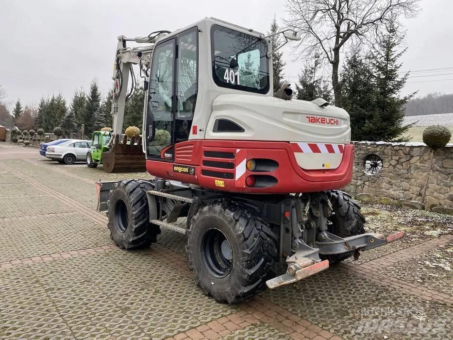 Takeuchi TB 295 Wheeled Excavators