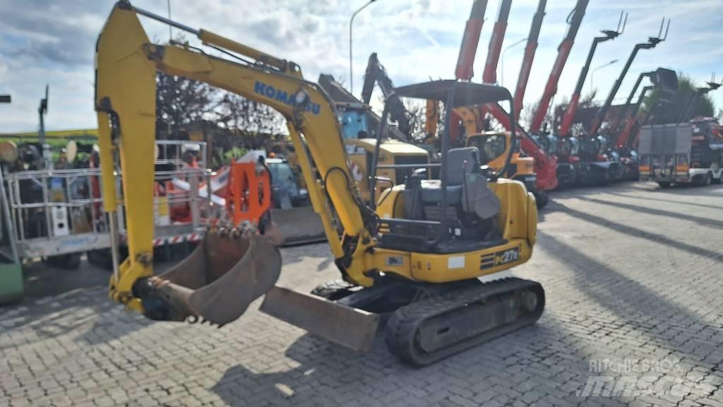 Komatsu PC27R-8 Mini Excavators <7t (Mini Diggers)