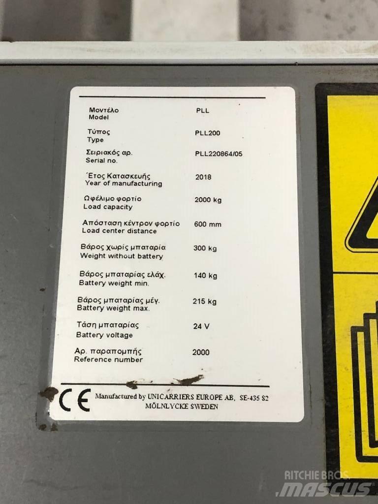 Atlet PLL200 Manual Pallet Stacker