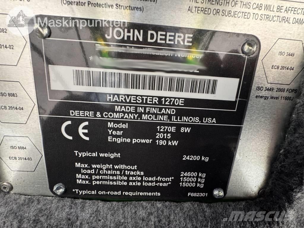 John Deere 1270 E Harvesters