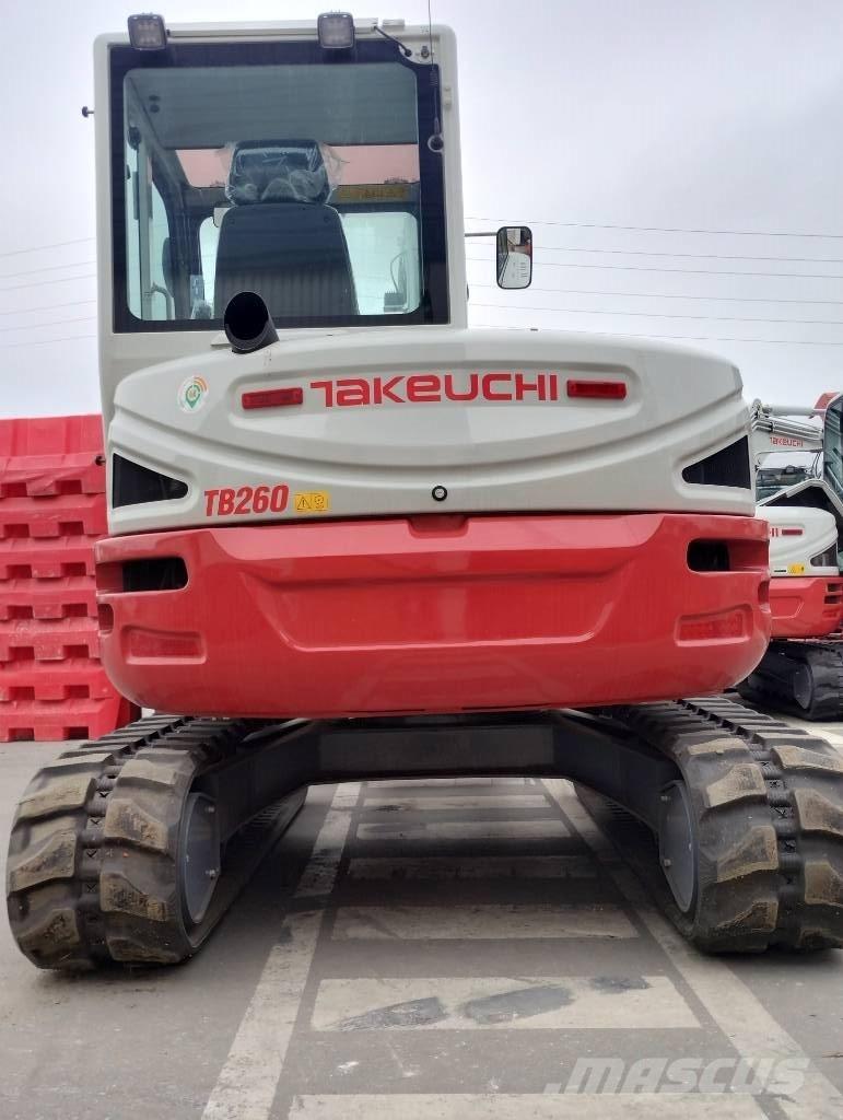 Takeuchi TB 260 Mini Excavators <7t (Mini Diggers)