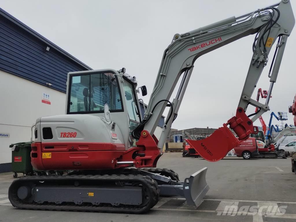 Takeuchi TB 260 Mini Excavators <7t (Mini Diggers)