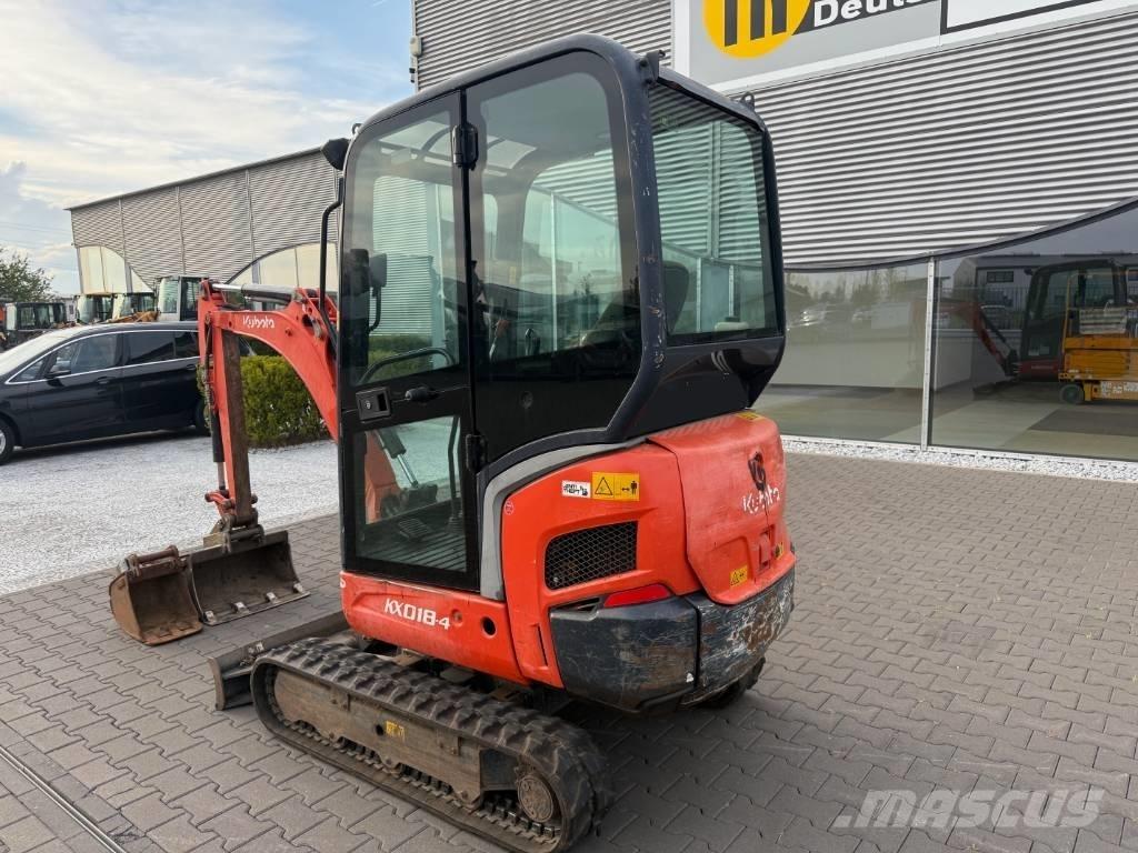 Kubota KX 018-4 Mini Excavators <7t (Mini Diggers)