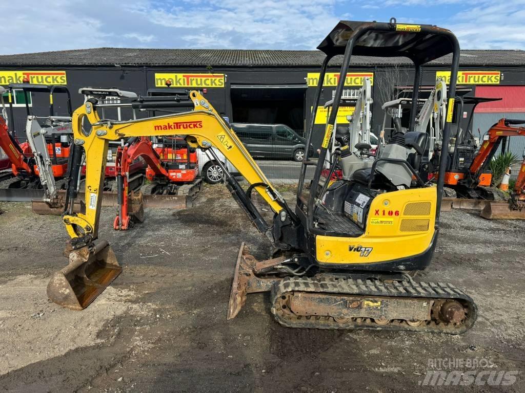 Yanmar Vio 17 Mini Excavators <7t (Mini Diggers)