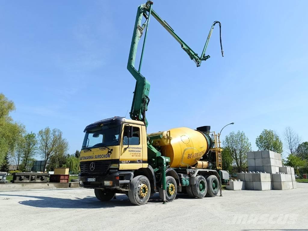 Mercedes-Benz 4143 Concrete Pumps